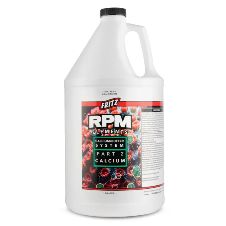 Fritz RPM calcium part 2, liquid calcium supplement, reef calcium buffer, calcium chloride aquarium, calcium dosing solution, RPM calcium buffer system, high purity calcium chloride, coral growth calcium supplement, marine tank calcium booster, calcium dosing reef tank